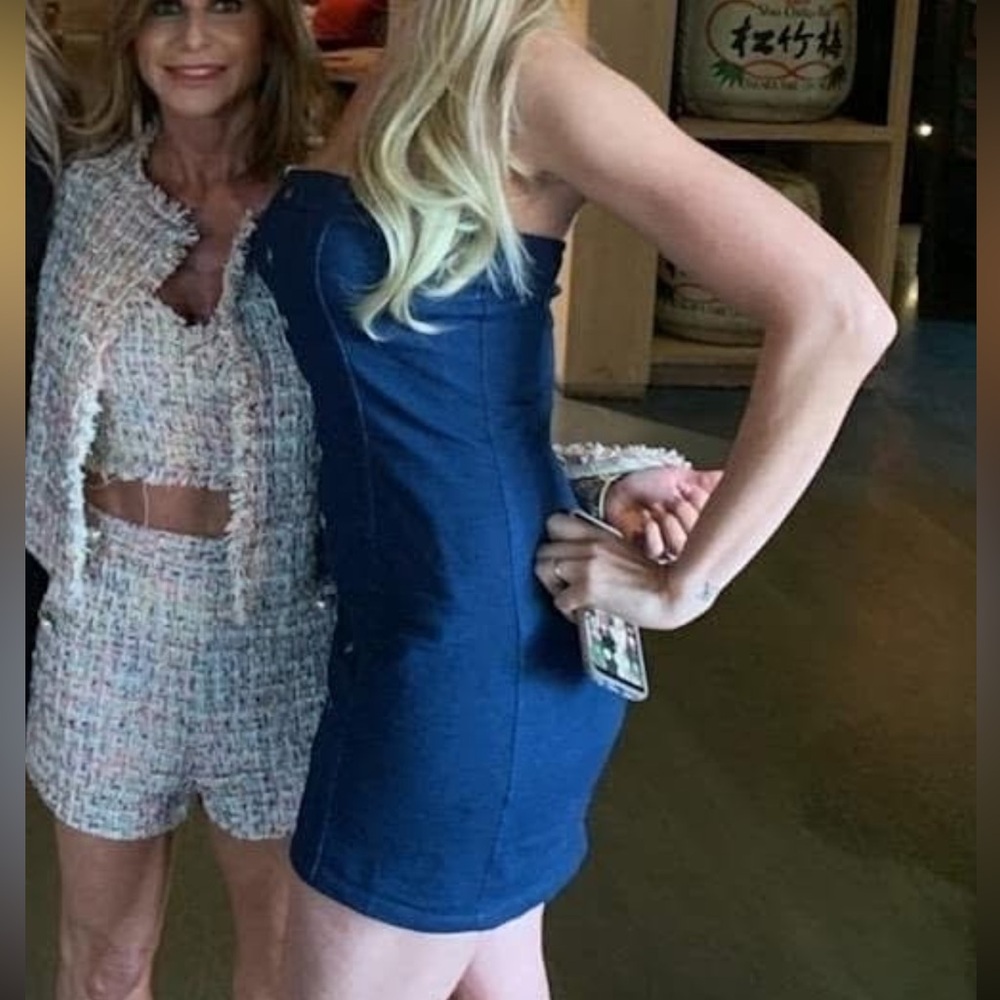Stylish Blue Denim Dress